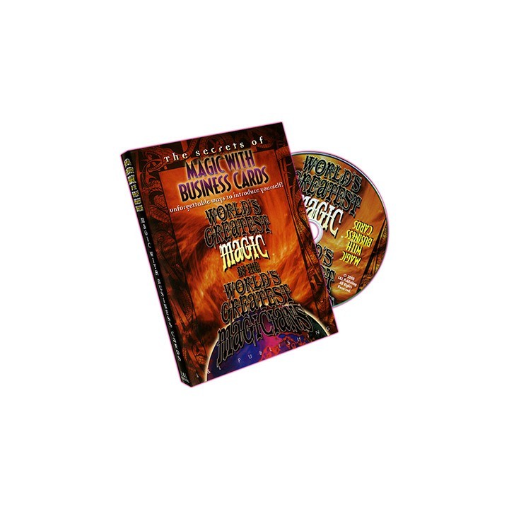 World's Greatest Magic: Magic with Business Cards - DVD