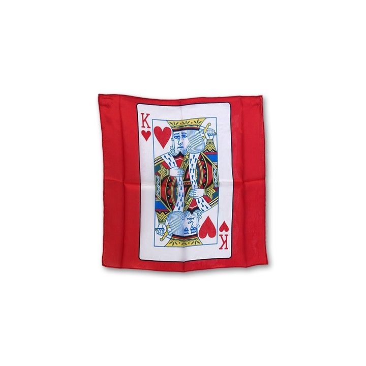Silk 18 inch King of Hearts Card from Magic by Gosh