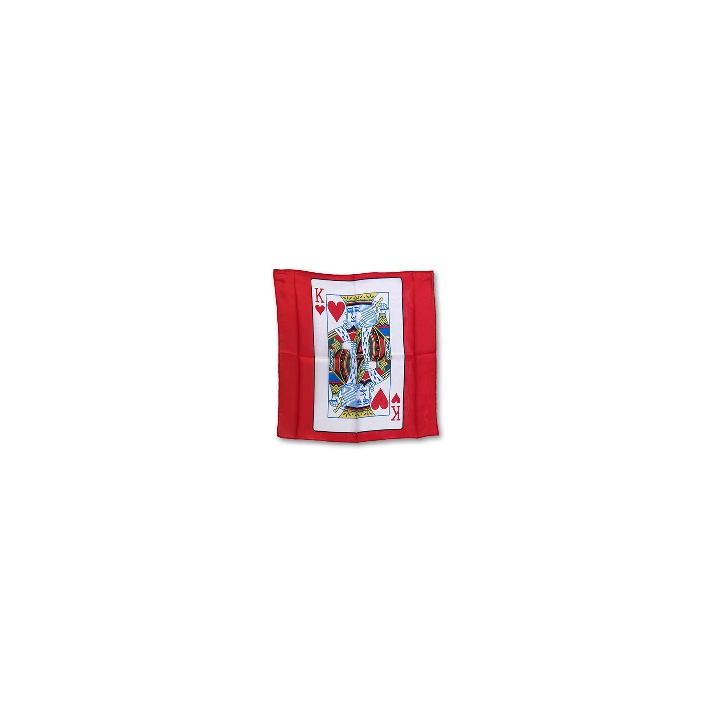 Silk 18 inch King of Hearts Card from Magic by Gosh