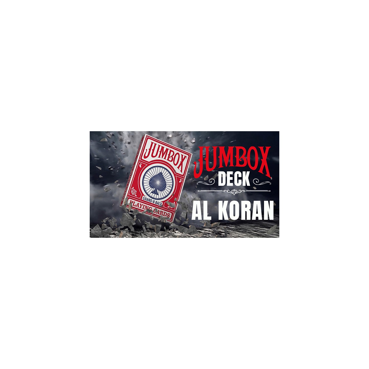 Jumbox Koran Deck (Red) by Magic Dream