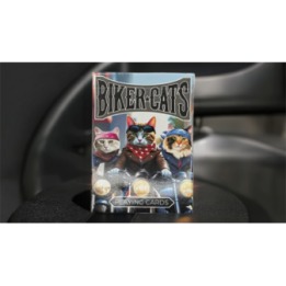 Biker Cats Playing Cards by Collectable Playing Cards