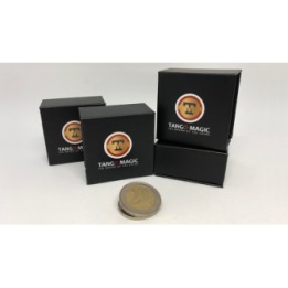 Expanded Shell Coin - (2 Euro, Steel Back) by Tango Magic - Trick (E0065)