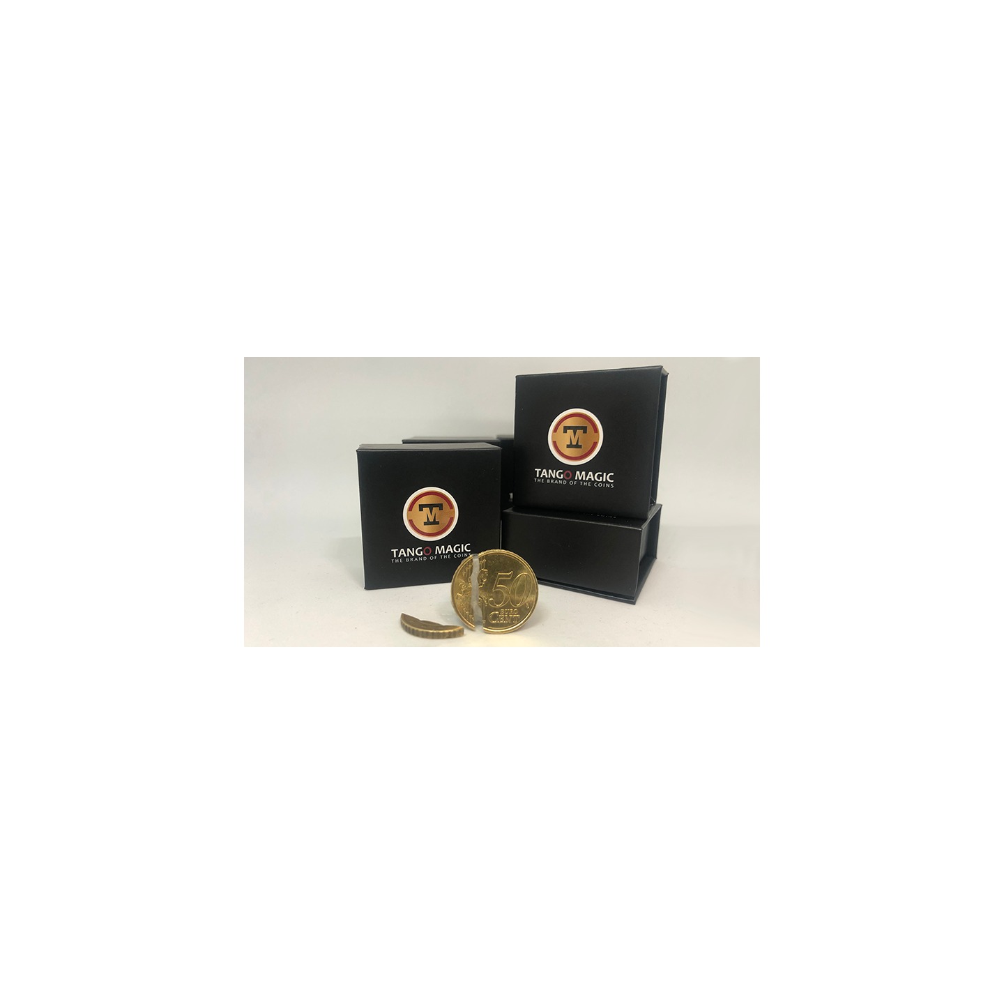 Bite Coin - (Euro 50 Cent - Internal With Extra Piece) by Tango - Trick (E0043)