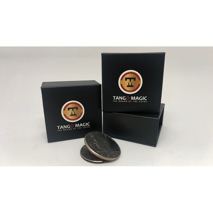 Expanded Shell Coin (Half Dollar) (D0007)(Steel Back) by Tango Magic