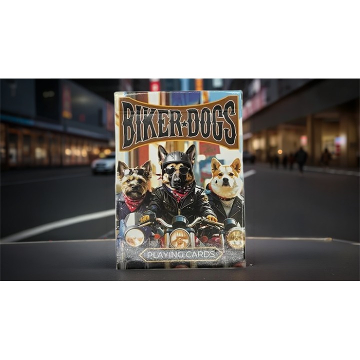 Biker Dogs Playing Cards by Collectable Playing Cards