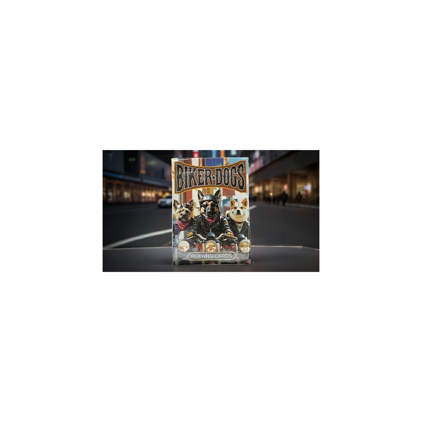 Biker Dogs Playing Cards by Collectable Playing Cards