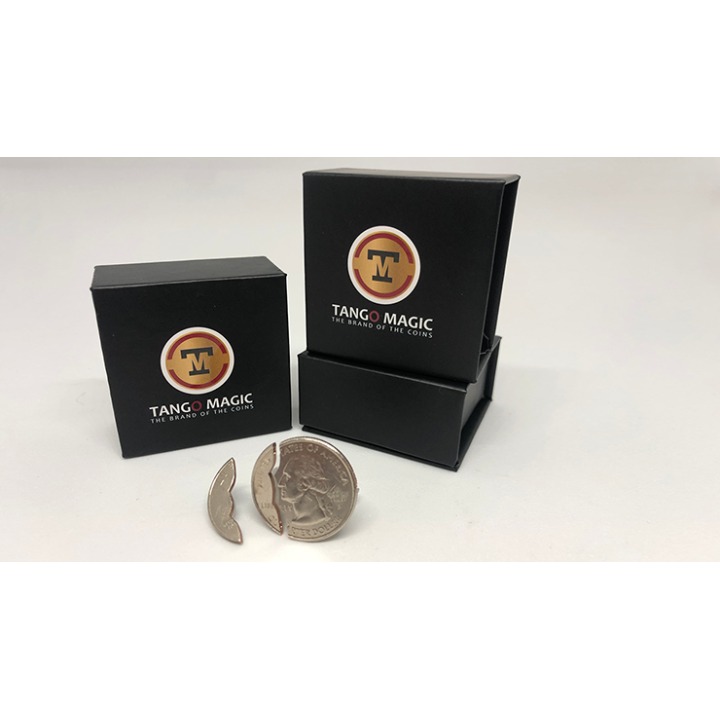 Bite Coin - US Quarter (Internal With Extra Piece) (D0045) by Tango