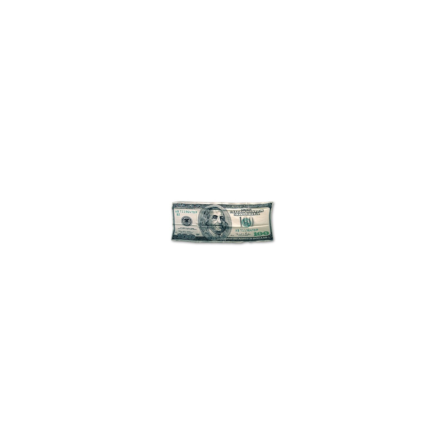 $100 bill Silk 36 inch by Magic by Gosh