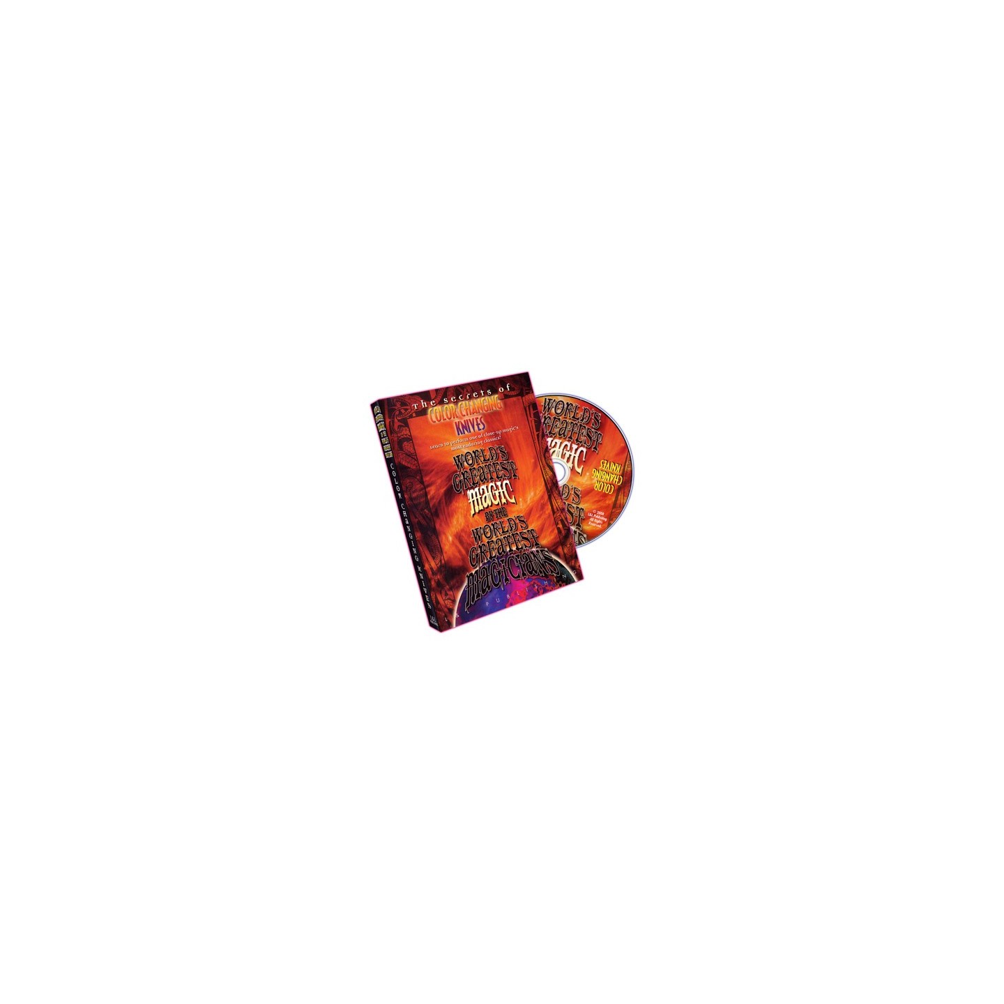 World's Greatest Magic: Color Changing Knives - DVD