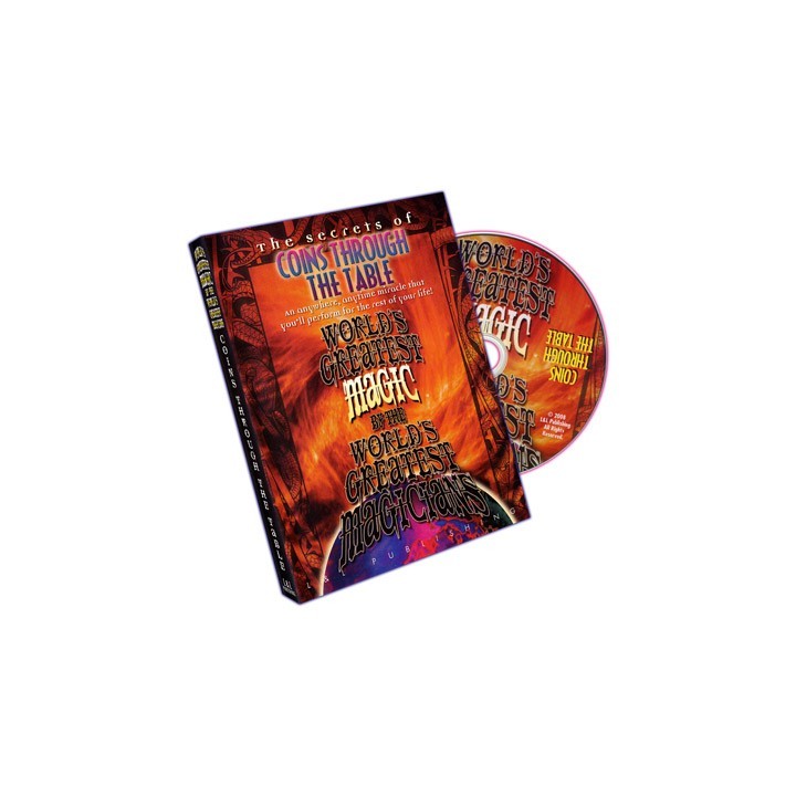 World's Greatest Magic: Coins Through Table - DVD