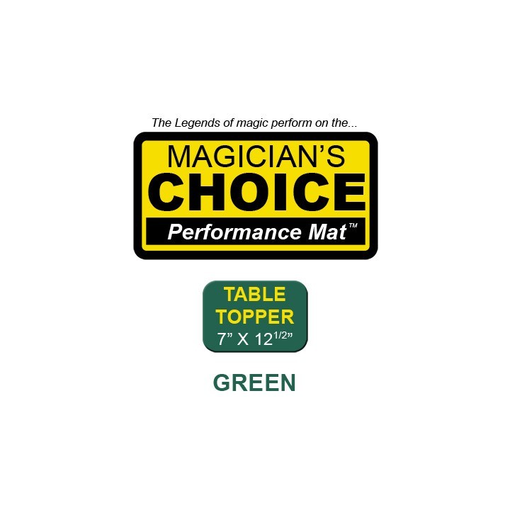 Table Topper Close-Up Mat (GREEN - 7x12.5) by Ronjo