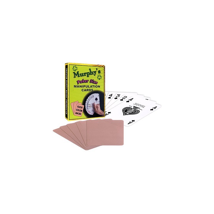 Manipulation Cards(POKER SIZE/ FLESH COLOR BACKS) by Trevor Duffy