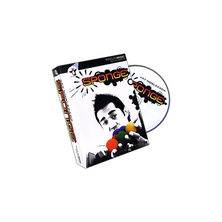 Sponge (DVD and 4 Sponge Balls) by Jay Noblezada - DVD