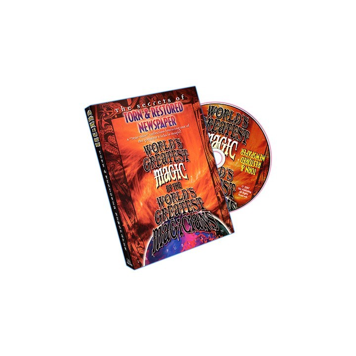 World's Greatest Magic: Torn And Restored Newspaper - DVD