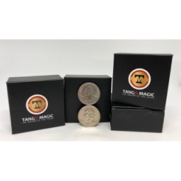 Balancing Coin (Quarter Dollar)(D0066) by Tango Magic