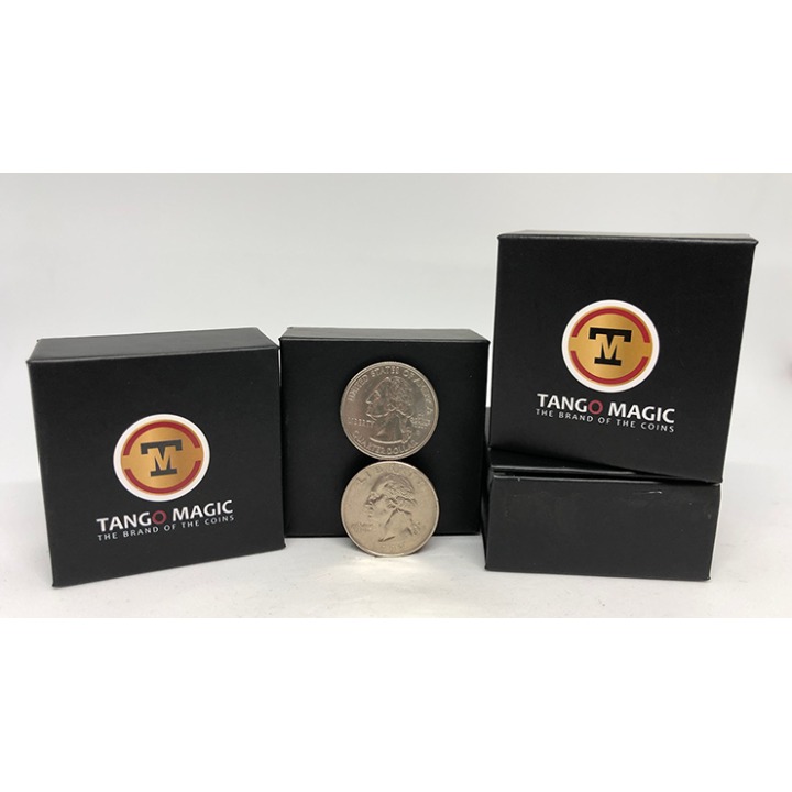 Balancing Coin (Quarter Dollar)(D0066) by Tango Magic