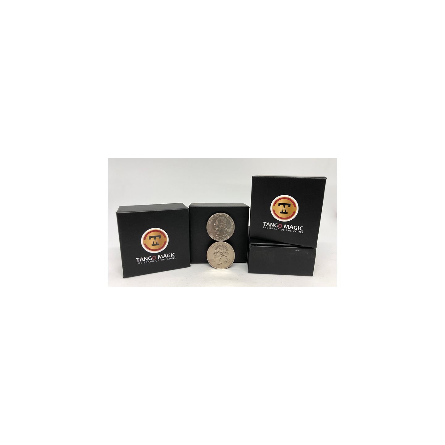 Balancing Coin (Quarter Dollar)(D0066) by Tango Magic
