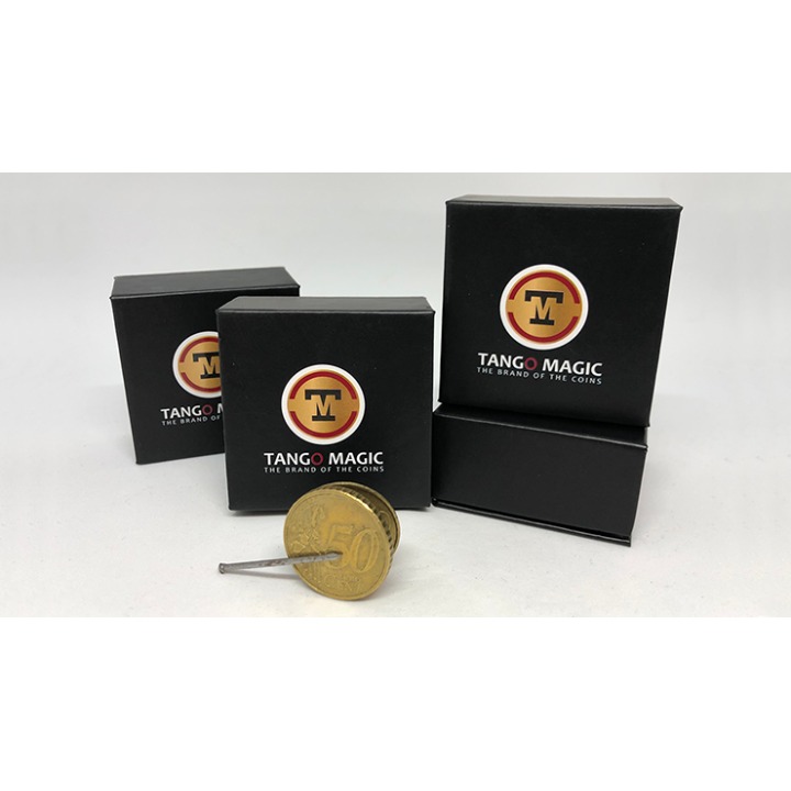 Magnetic Flipper Coin E0033 (50 Cent Euro) by Tango