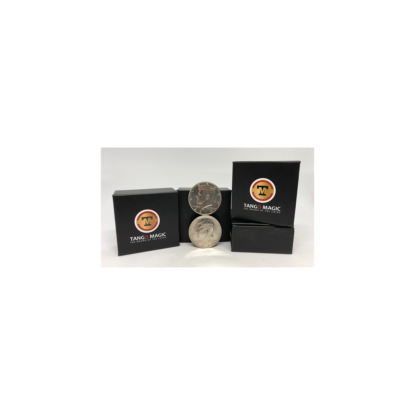Balancing Coin (Half Dollar) by Tango Magic - Trick (D0067)