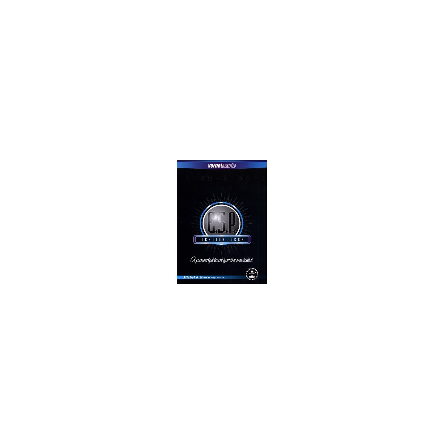 ESP Testing Deck (marked w/routines) by Vernet - Tricks