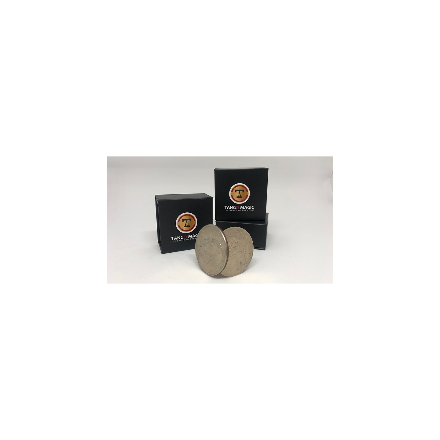 Magnetic Flipper Coin (Half Dollar)(D0042) by Tango
