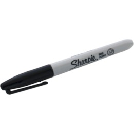 (Ungimmicked) Fine-Tip Sharpie (Black) box of 12 by Murphy's Magic Supplies