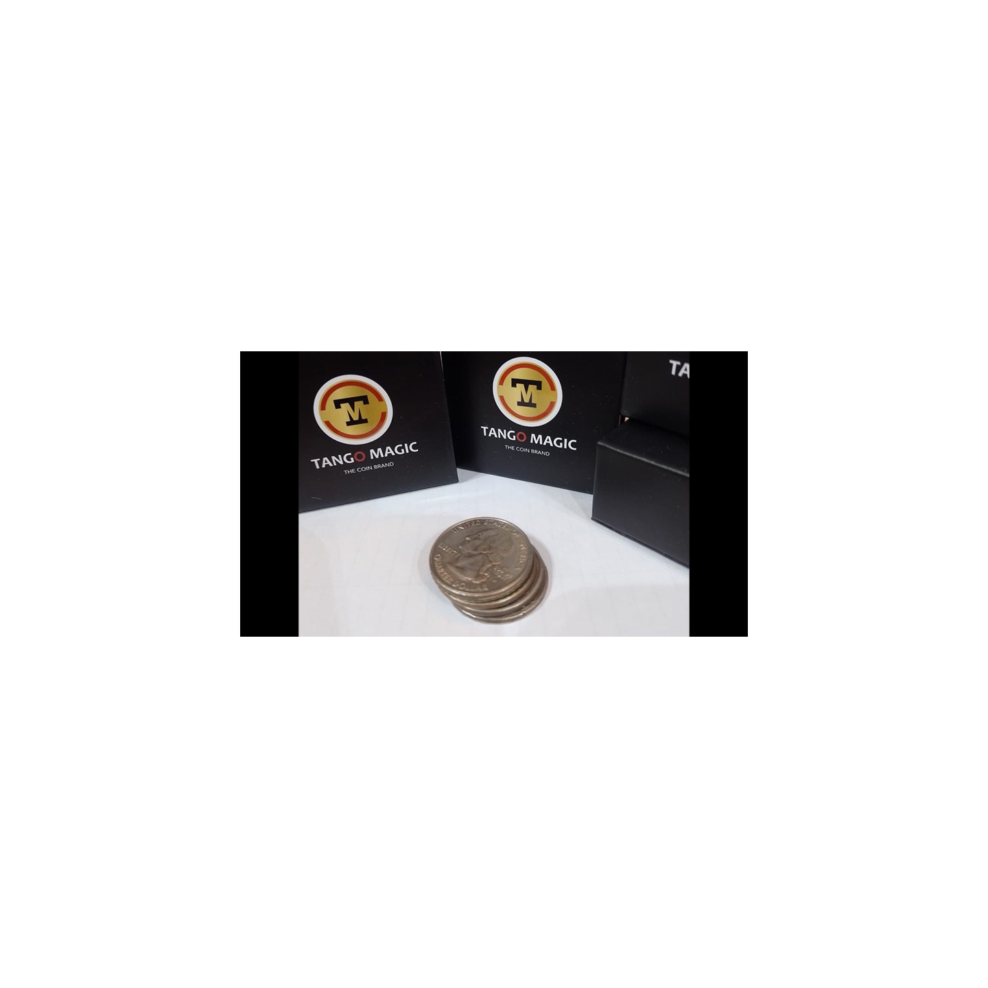 Stack of Coins Quarter Dollar - Trick (D0055)