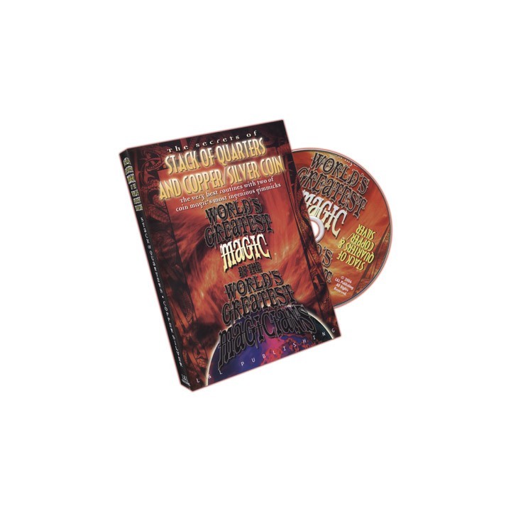 World's Greatest Magic: Stack Of Quarters and Copper/Silver Coin - DVD