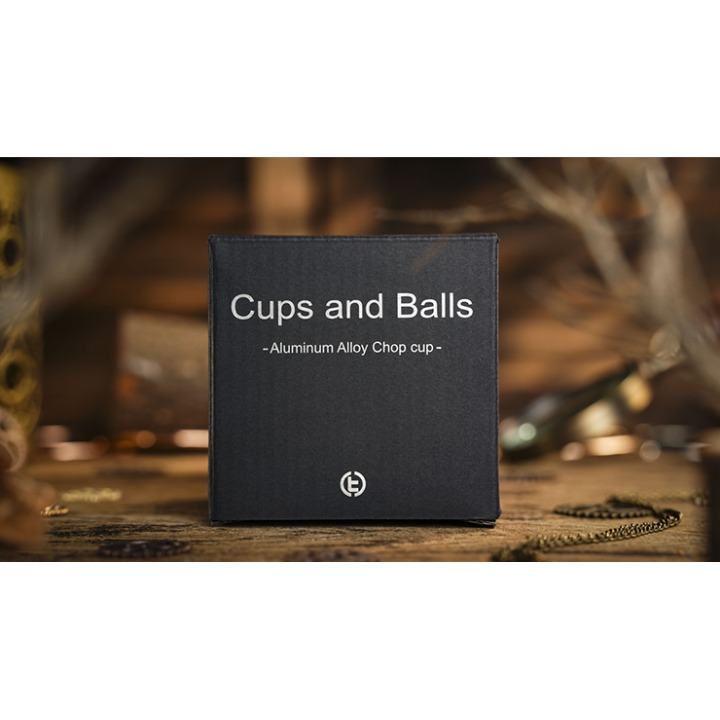 Aluminum Alloy Cups and Balls Matching Chop Cup by TCC Magic