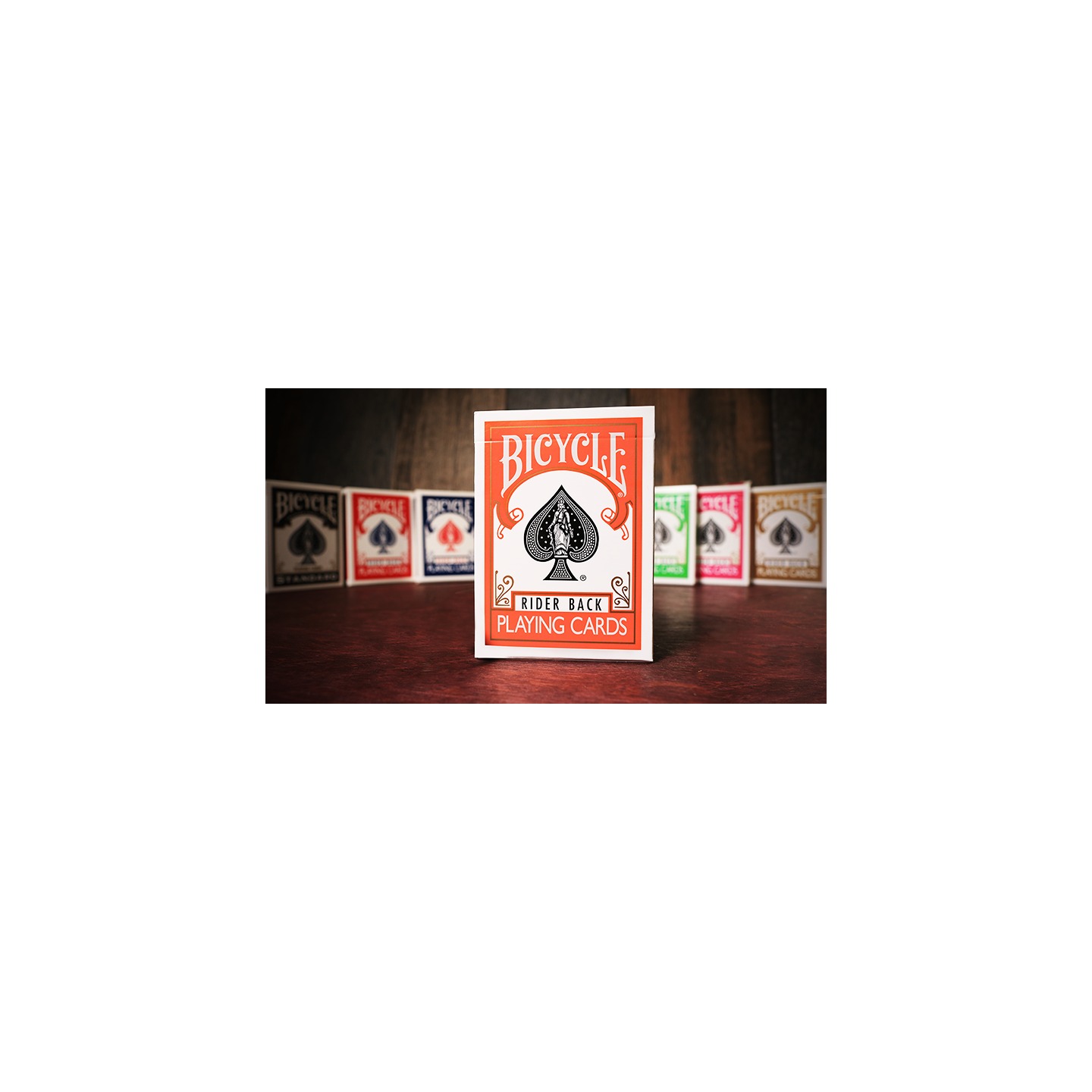 Bicycle Orange Playing Cards by US Playing Card Co