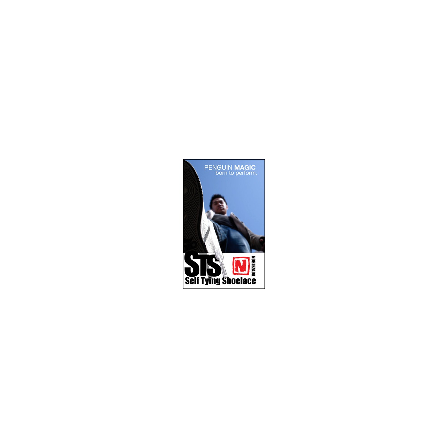 Self Tying Shoelace by Jay Noblezada