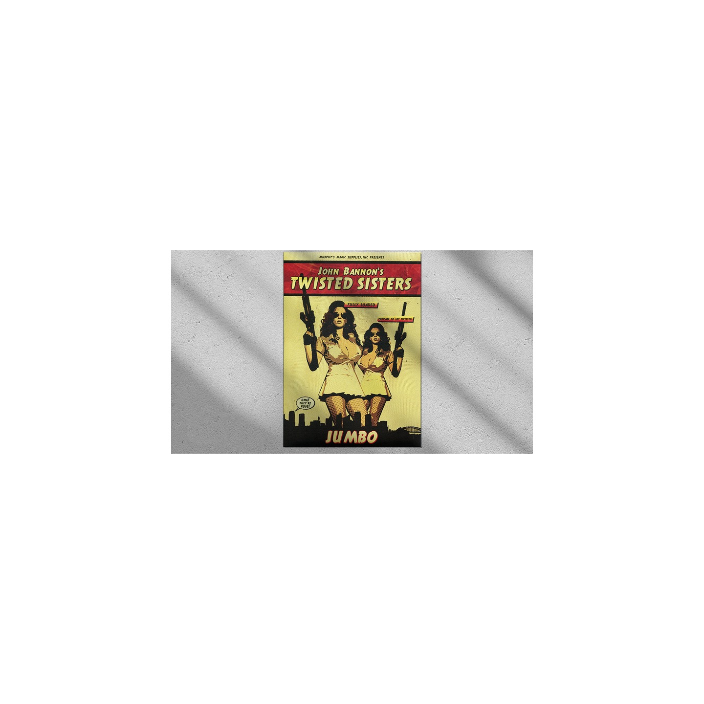Twisted Sisters 2.0 (Gimmicks and Online Instructions) JUMBO by John Bannon