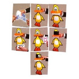 Pancho the Pickin Duck trick Verne