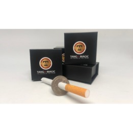 Cigarette Thru Quarter (One Sided) D0013 by Tango Magic