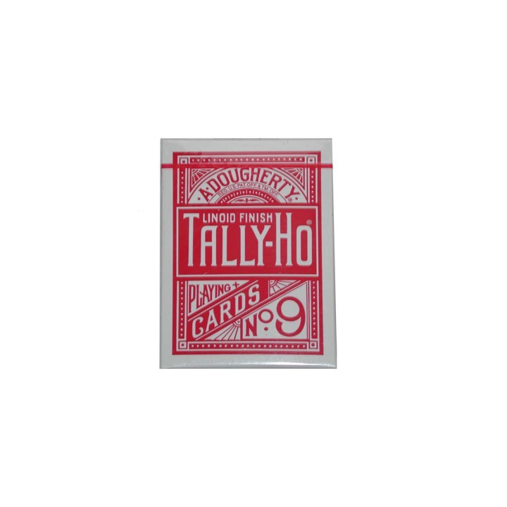 Cards Tally Ho Fan Back Poker size (Red)