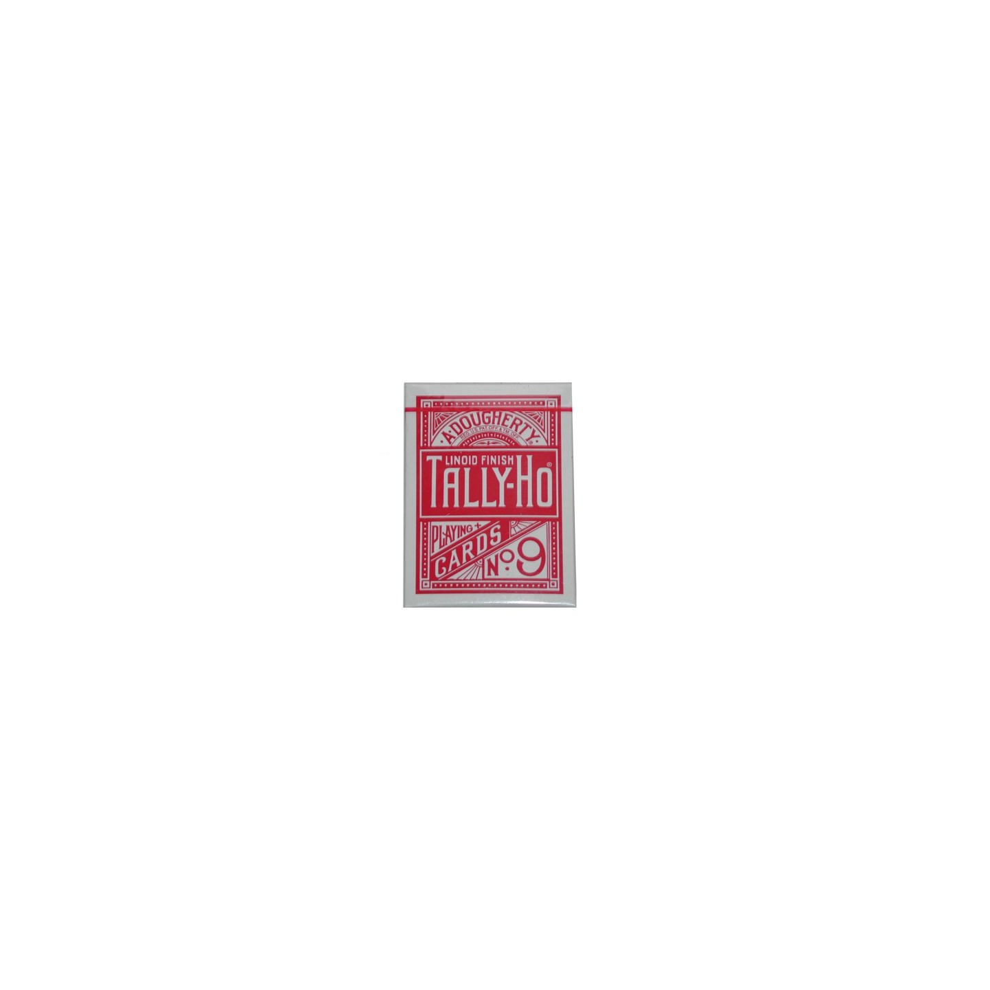 Cards Tally Ho Fan Back Poker size (Red)