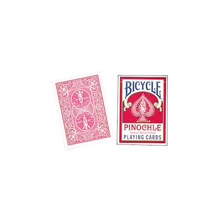 Cards Bicycle Pinochle Poker-size (Red)