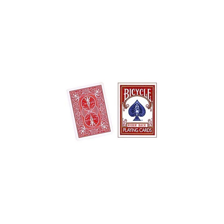Assorted Red Back Bicycle One Way Forcing Deck (assorted values)