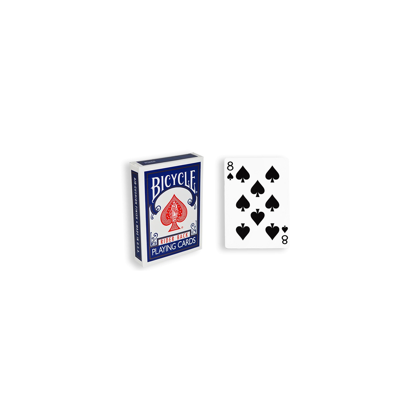 Blue One Way Forcing Deck (8s)