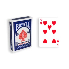 Blue One Way Forcing Deck (7h)