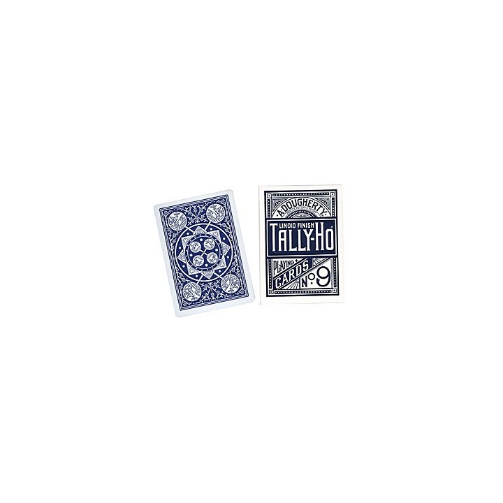 Cards Tally Ho Fan Back Poker size (Blue)