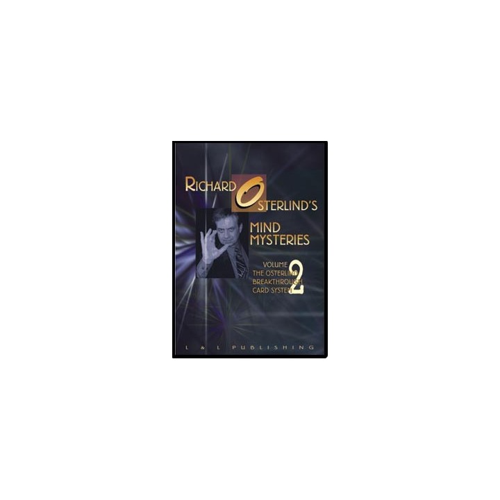 Mind Mysteries Vol 2 (Breakthru Card System) by Richard Osterlind - DVD