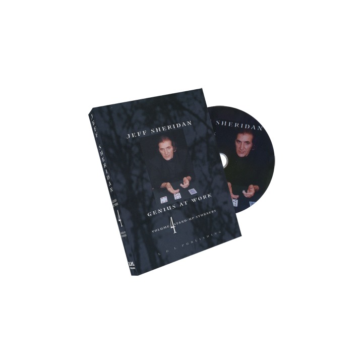 Jeff Sheridan Genius at Work Vol 4 Standup Stunner - DVD