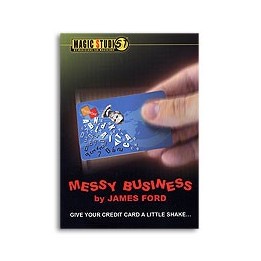Messy Business Credit Card trick James Ford & Magic Studio