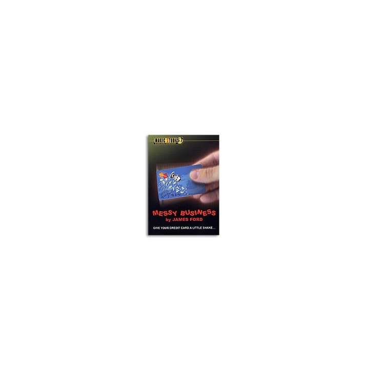 Messy Business Credit Card trick James Ford & Magic Studio
