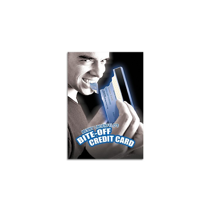 Bite Off Credit Card by Menny Lindenfeld