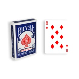 Blue One Way Forcing Deck (8d)