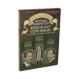 Knock Out Coin Magic by Michael Rubenstein - DVD