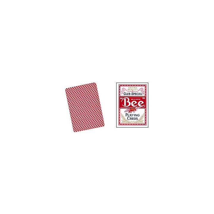 Cards Bee Poker size (Red)