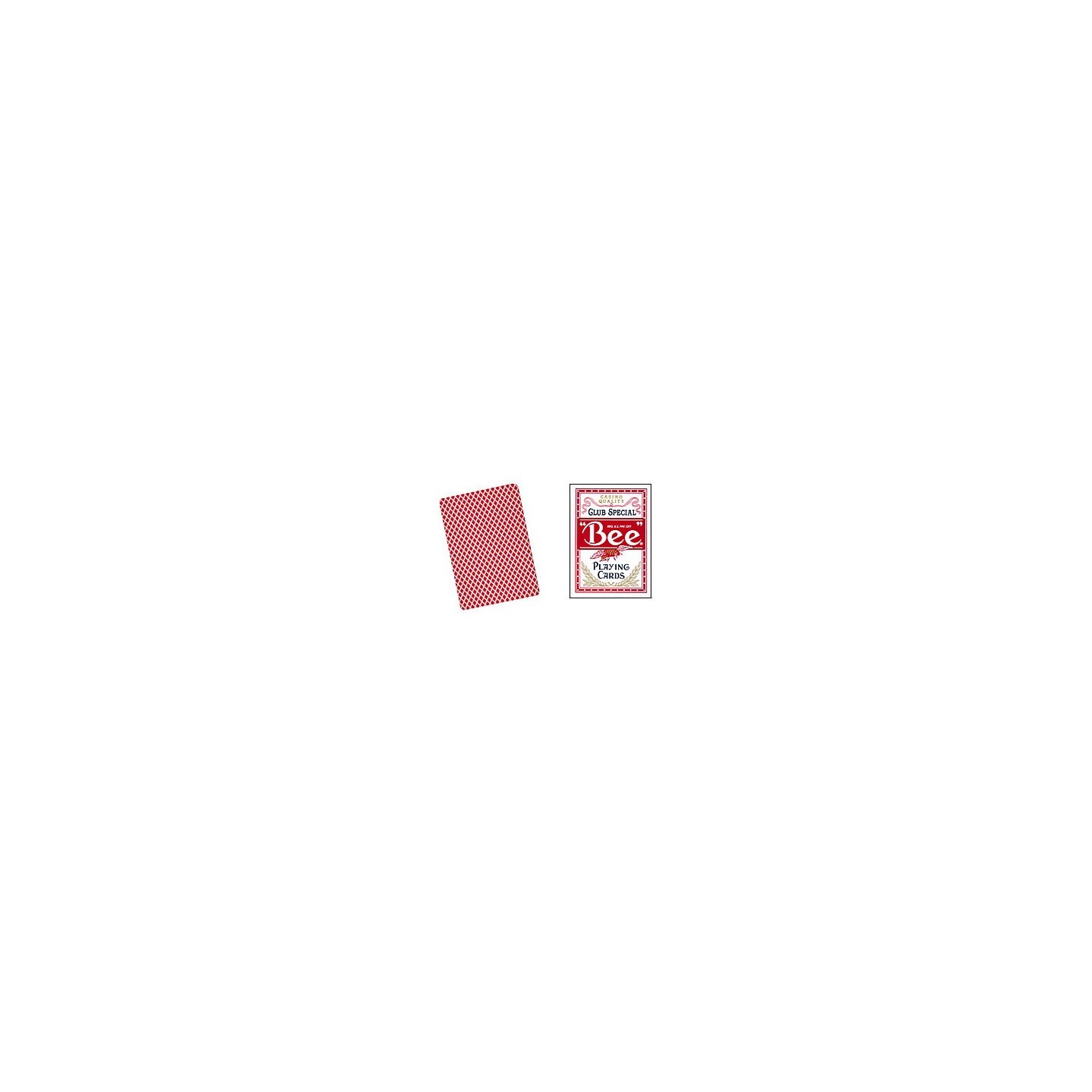 Cards Bee Poker size (Red)